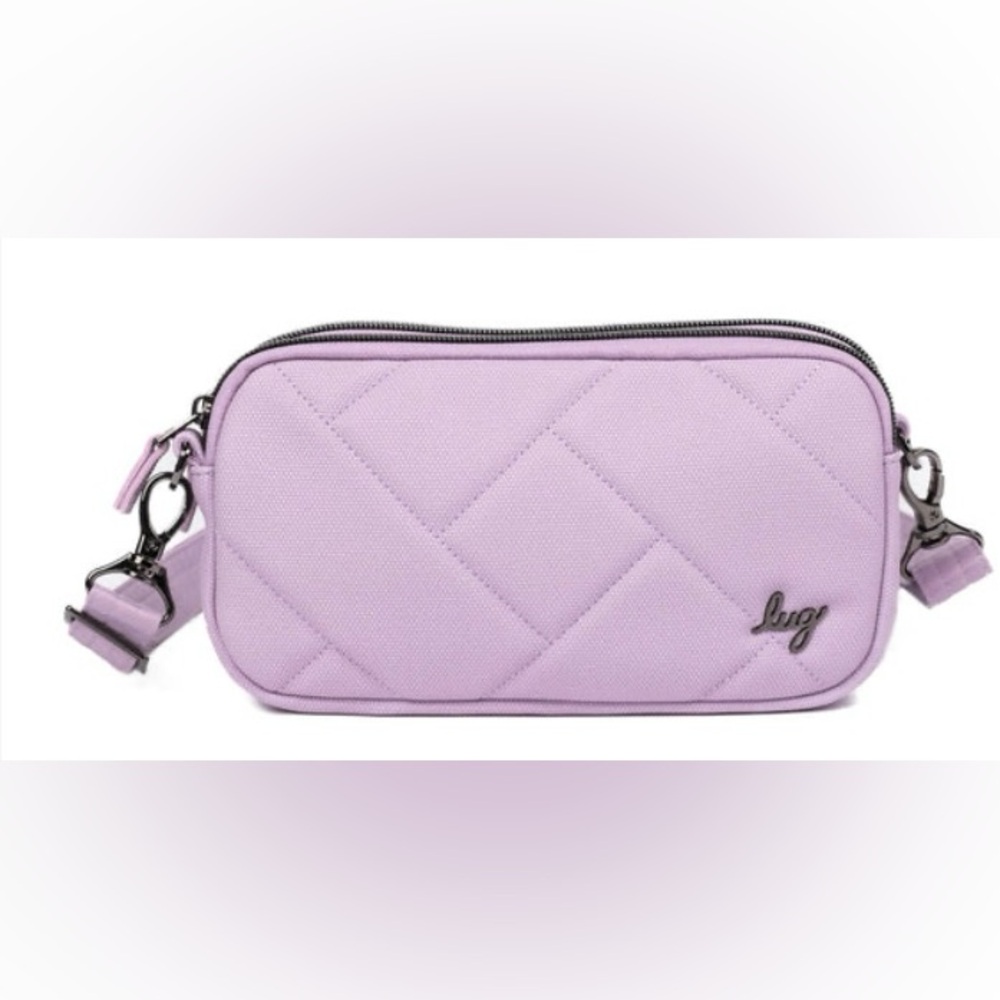 Coupe XL Matte Luxe Vegan Leather Convertible Crossbody Bag by Lug